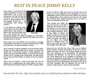 RIP Jimmy Kelly